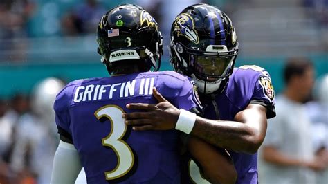 Ravens Lamar Jackson Out Vs Steelers And Cowboys Rg3 In Youtube