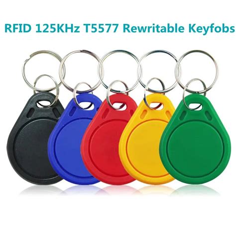 67A 10Pcs EM4305 T5577 125khz Copy Rewritable Writable Rewrite Keyfobs