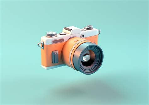 View of 3d camera | AI-generated image