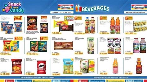 Promo Indomaret Terbaru Hari Ini Juli Snack Dan Minuman Beli