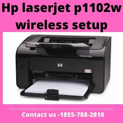 Hp Laserjet P W Wireless Setup Easyprintersupport C Flickr