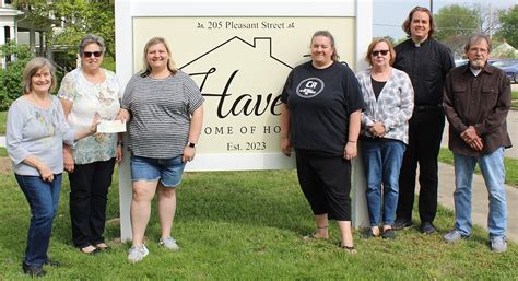 Haven Home Receives Donation The Journal News