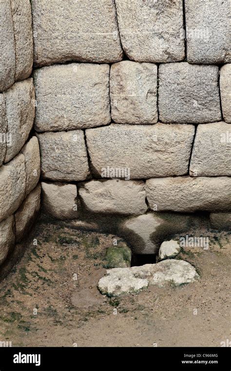 Inca King S Toilet At Ancient Inca Ruins Of Machu Picchu The Most