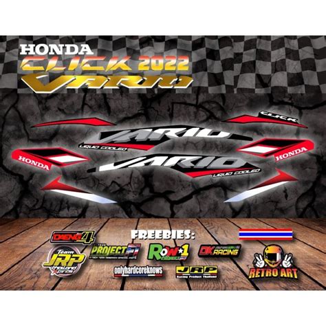 Honda Click Game Changer V Vario Decals Lazada Ph