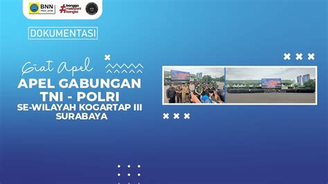 Apel Gabungan Tni Polri Sewilayah Kogartap Iii Surabaya Youtube