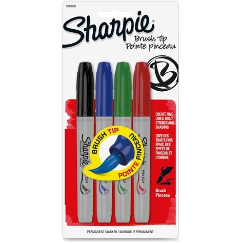 Sharpie Brush Tip Permanent Markers San1810701