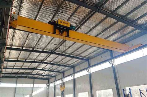 10 Ton Single Girder Overhead Crane Specifications