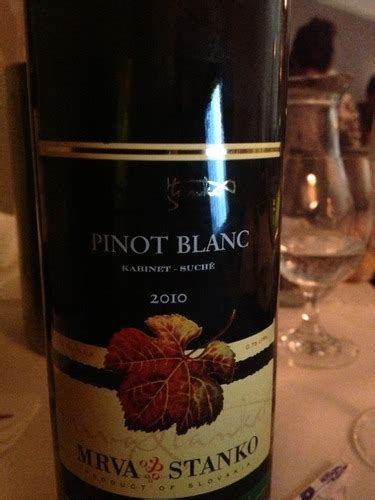 Mrva Stanko Pinot Blanc Vivino US