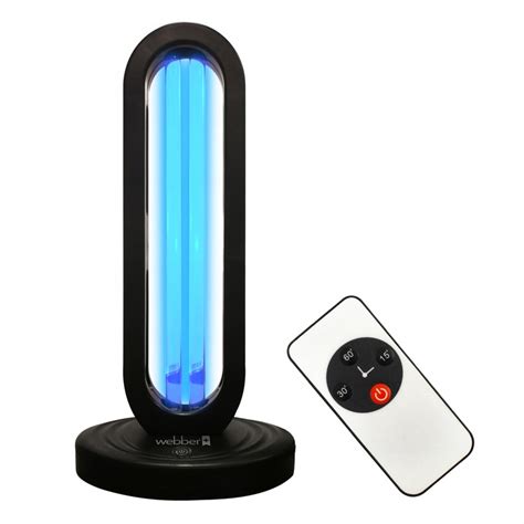 Lampa Uv C Portabila Pentru Sterilizare Si Dezinfectare Webber 38w Albastru Negru Emag Ro