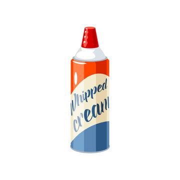 Whipped Cream Can Clip Art