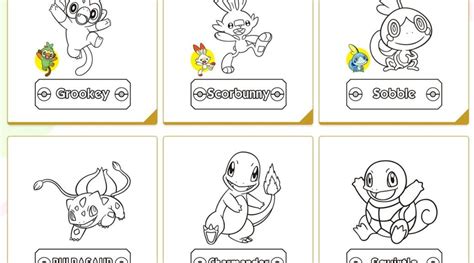 Dibujos De Pokemon Para Colorear