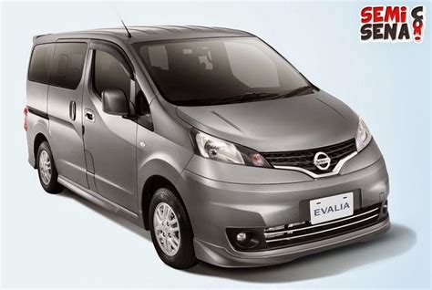 Specifications And Latest Price Nissan Evalia