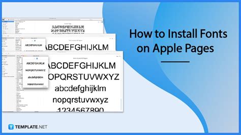 How To Install Fonts On Apple Pages