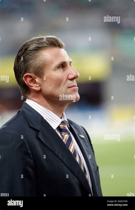 Ukraine S Pole Vault Legend Sergei Bubka Attends A Medal Ceremony