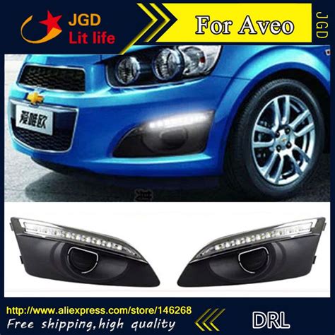 Free Shipping 12V 6000k LED DRL Daytime Running Light For Chevrolet