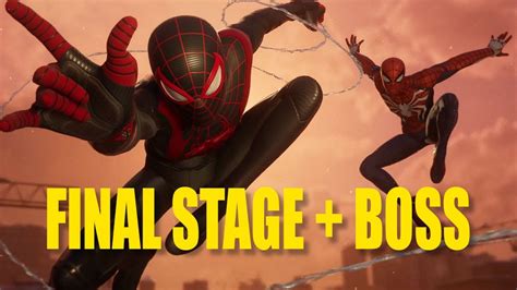 Spider Man Miles Morales Final Stage Boss Ending Spoilers Youtube