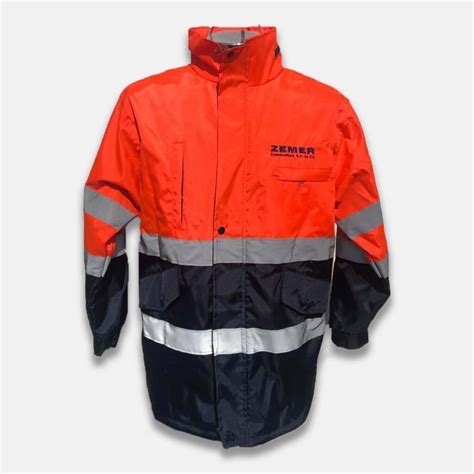 Chamarra De Seguridad Modelo 015 Uniformes Industriales Mx