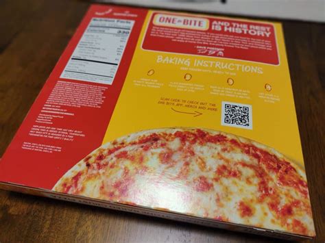 The Original One Bite Frozen Pizza Review - Delishably