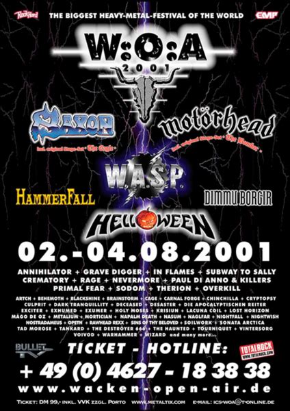 Wacken Open Air 2001 02 08 2001 3 Tage Wacken Deutschland