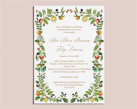 invitatie nunta digitala ana invitatie electronica nuptialis
