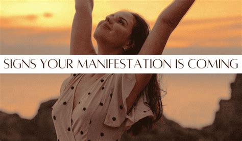 Crystal Clear Signs Your Manifestation Is Coming Yay