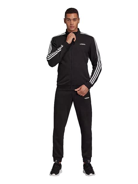 Adidas Herren Trainingsanzug Mts Co Relax Schwarz