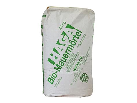 HAGA Bio Mauermörtel 20kg Sehestedter Naturfarben Sehestedter