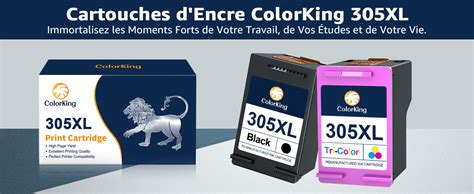 ColorKing 305xl Reconditionné Cartouches d encre Remplacement pour