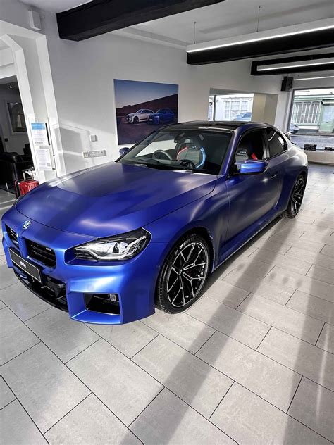 2024 Bmw M2 Frozen Portimao Blue Photographed In The Uk