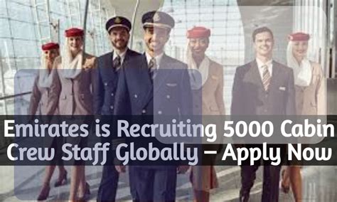 Emirates Is Recruiting Cabin Crew Staff Globally Apply Now De