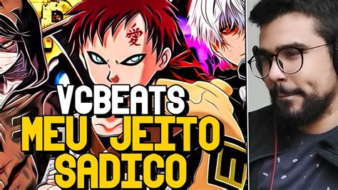 REACT Rap Meu Jeito Sádico Gaara Kaneki e Isaac Foster VG