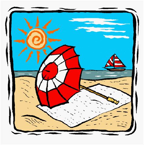 Summer Holiday Clip Art - Vacation Clipart, HD Png Download - kindpng