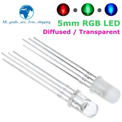 Tzt 10 St Cke 5mm Rgb Led Gemeinsame Kathode Gemeinsame Anode