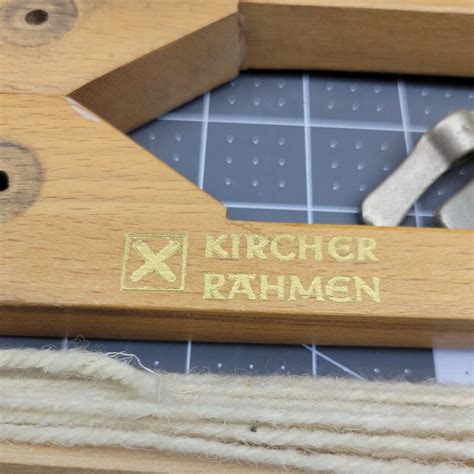 Vintage Kircher Webrahmen Rahmen Wood Loom X Ebay