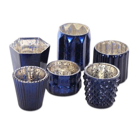 Mismatched Mercury Candle Holders Shop Koyal Wholesale