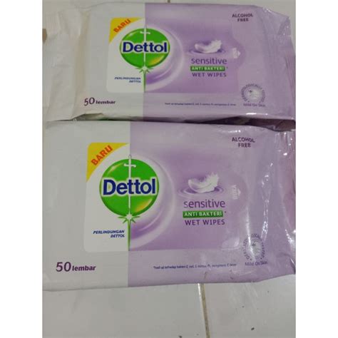 Jual Dettol Wet Wipes Tisu Basah Lembar Shopee Indonesia