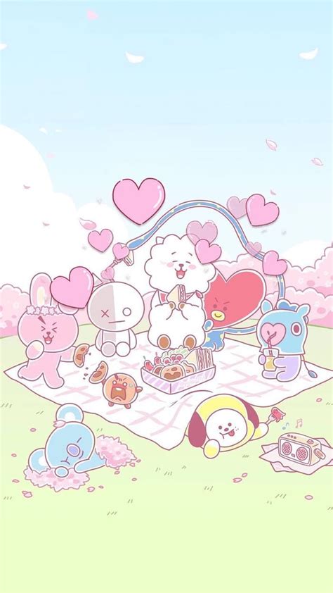 Top 74+ about bt21 cute wallpaper - Billwildforcongress