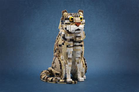 The Wild Leopard Cat Lego Creation Everydaybricks