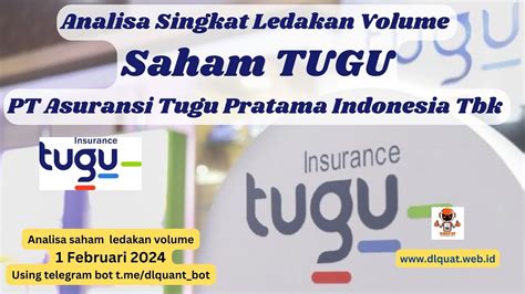 Saham Ledakan Volume Saham Tugu Pt Asuransi Tugu Pratama Indonesia Tbk