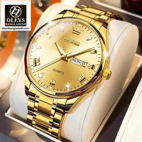 Original Olevs 5563 Model Watch For Men Official Site Of Olevs Bangladesh