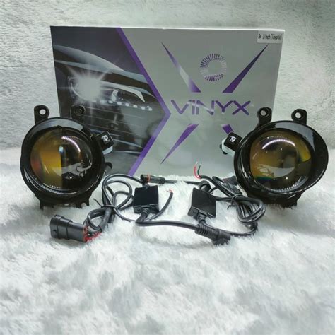 Jual LAMPU FOGLAMP PROJECTOR Q4 3 INCH 1 WARNA VINYX HI LOW Shopee