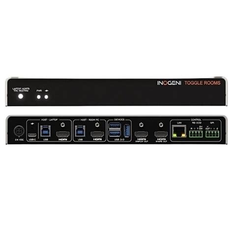 INOGENI TOGGLE ROOMS USB 3 0 HDMI Devices To PCs Switcher