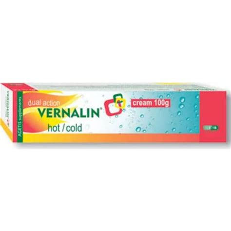 Vernalin Hot Cold Gr Cream Limassol Pharmacy