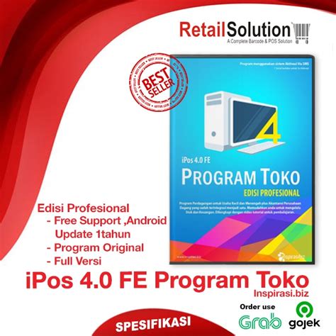 Jual Software Toko Penjualan Kasir Original Ipos Professional