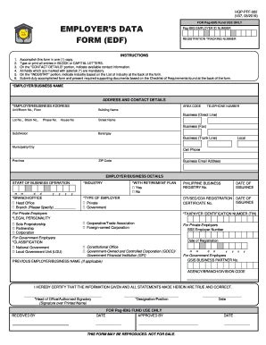 PH Pag Ibig HQP PFF 002 2019 2024 Fill And Sign Printable Template Online