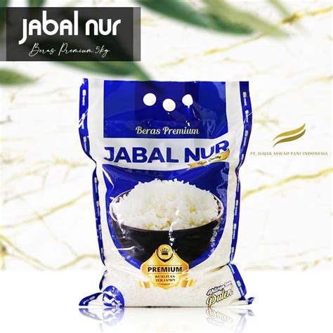 Jual Beras Lokal Premium Jabal Nur 5kg Shopee Indonesia