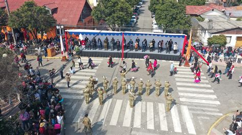 VILLA ALEGRE REALIZA MASIVO DESFILE PARA CELEBRAR ANIVERSARIO PATRIO Y