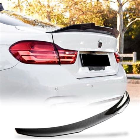 Amazon MCARCAR KIT Carbon Fiber Rear Trunk Spoiler For BMW 4