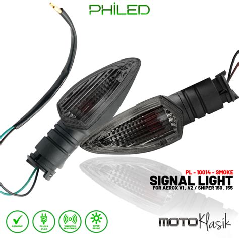 Philed Signal Light Clear Smoke Steady Led Turn Signal Indicator For