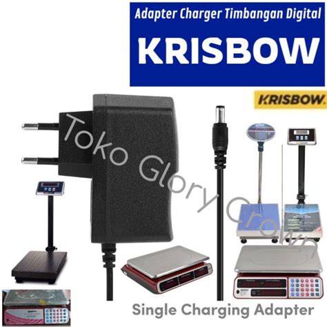 Adaptor Charger KRISBOW Timbangan Duduk Digital KW06 579 Adapter Tera